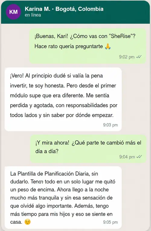 Testimonio Karina M.