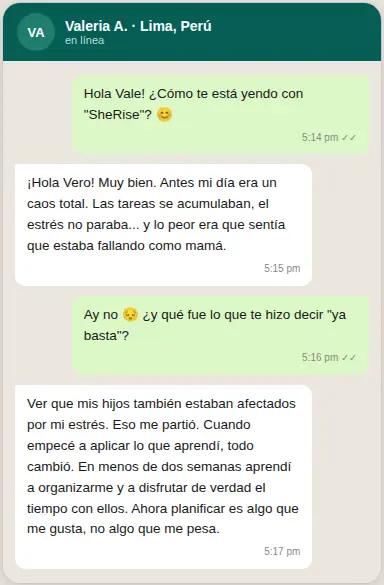 Testimonio Valeria A.